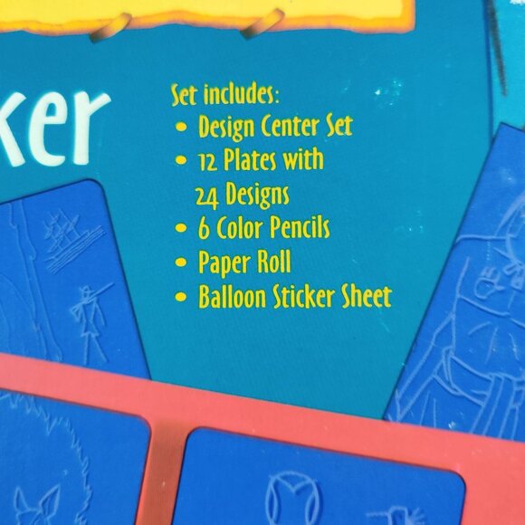 Disney Pocahontas Storymaker 1995 RoseArt Vintage Creative Activity Drawing Set - Picture 9 of 10